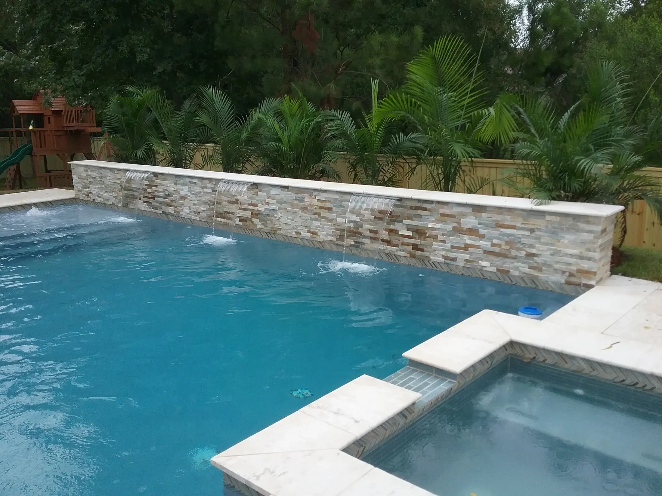 Clearwater pool showing pool renovations design possibilities