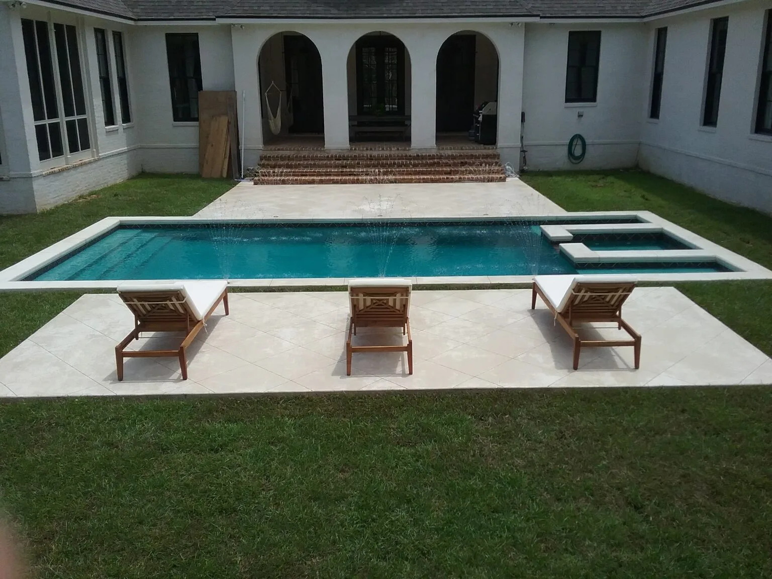 custom pool in covington